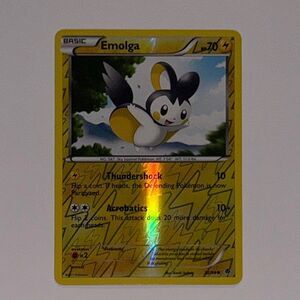 POKEMON CARD: HOLO Emolga #32/98 (Pokemon Emerging Powers)